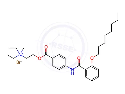 Chemical structure of Otilonium