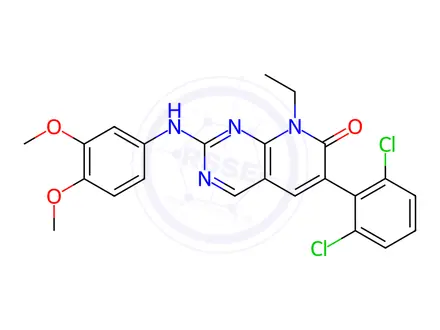 Chemical structure of PD 0166285 Impurity 118