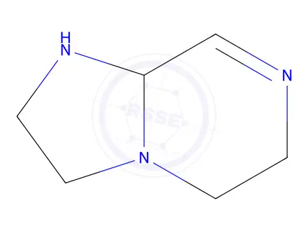 Chemical structure of Imidazo[1,2-a]pyrazine, 1,2,3,5,6,8a-hexahydro-(9CI)