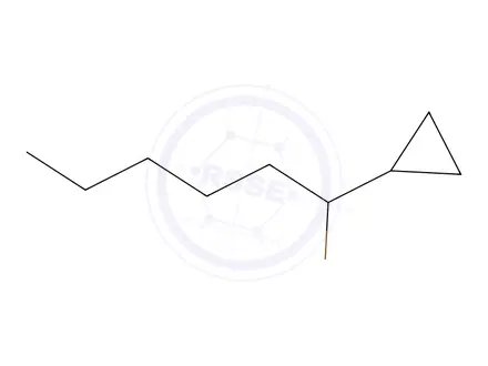 Chemical structure of (1-Bromohexyl)cyclopropane