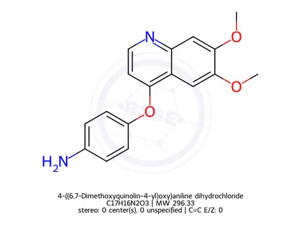 Chemical structure of Cabozantinib Impurity O