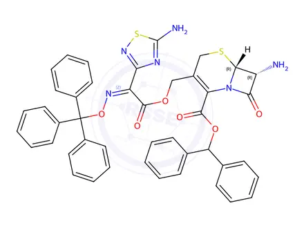Chemical structure of Ceftobiprole Impurity 82