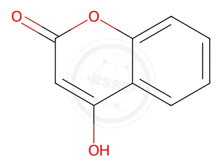 Chemical structure of Warfarin Sodium Impurity 2 (Warfarin Sodium EP Impurity B)