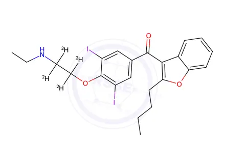 Chemical structure of Amiodarone Impurity 39