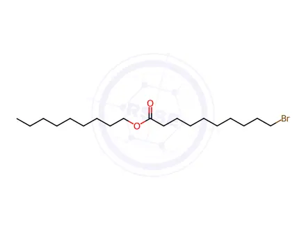 Chemical structure of nonyl 10-bromodecanoate