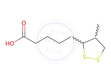 Chemical structure of Thioctic Acid Impurity 127