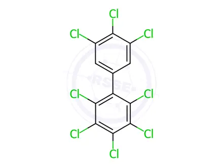 Chemical structure of 2,3,3',4,4',5,5',6-Octachlorobiphenyl