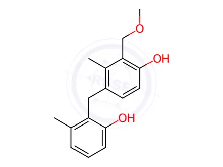 Chemical structure of Peniphenylane D
