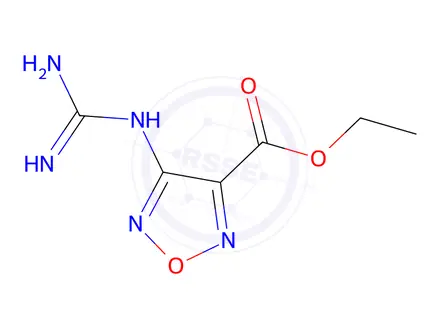 Chemical structure of Ethyl 4-guanidino-1,2,5-oxadiazole-3-carboxylate