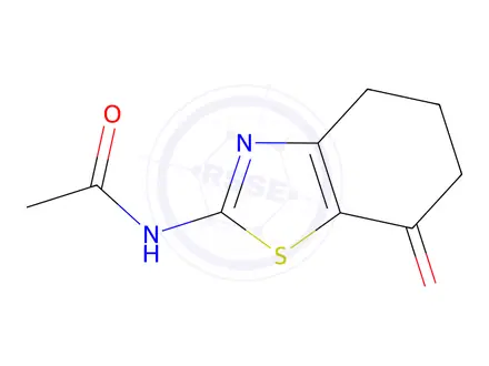 Chemical structure of N-(7-oxo-4,5,6,7-tetrahydrobenzo[d]thiazol-2-yl)acetamide