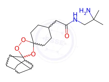 Chemical structure of Arterolane