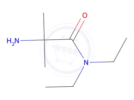 Chemical structure of N1,N1-diethyl-2-methylalaninamide
