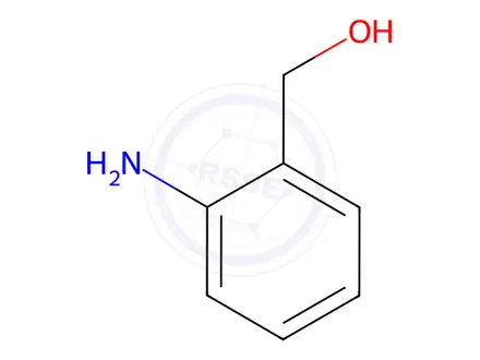 Chemical structure of 2-Aminobenzyl alcohol