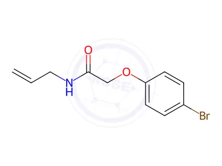 Chemical structure of N-Allyl-2-(4-bromophenoxy)acetamide
