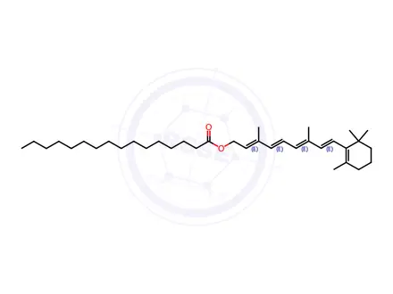 Chemical structure of Vitamin A Impurity 9