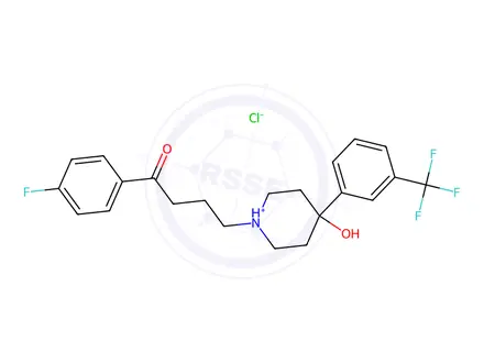 Chemical structure of Trifluperidol Hydrochloride