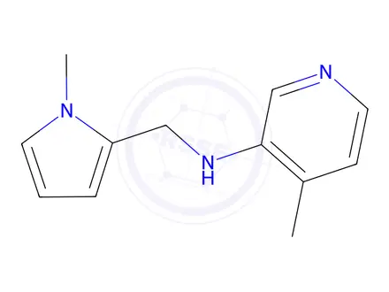 Chemical structure of 4-Methyl-N-((1-methyl-1h-pyrrol-2-yl)methyl)pyridin-3-amine