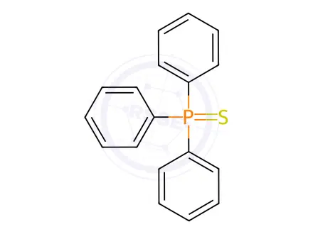 Chemical structure of Triphenylphosphine Sulfide