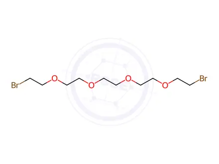 Chemical structure of Bromo-PEG4-bromide