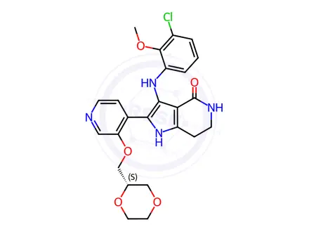 Chemical structure of Sevabertinib
