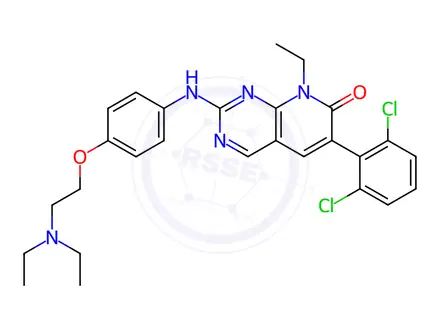 Chemical structure of PD 0166285 Impurity 2
