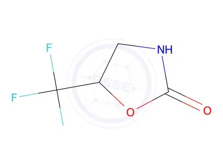 Chemical structure of 5-(Trifluoromethyl)oxazolidin-2-one