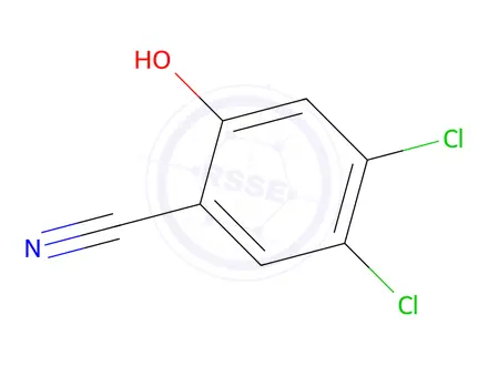 Chemical structure of 4,5-Dichloro-2-hydroxybenzonitrile
