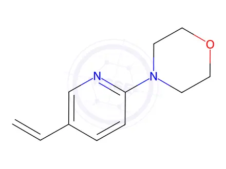 Chemical structure of 4-(5-Vinylpyridin-2-yl)morpholine