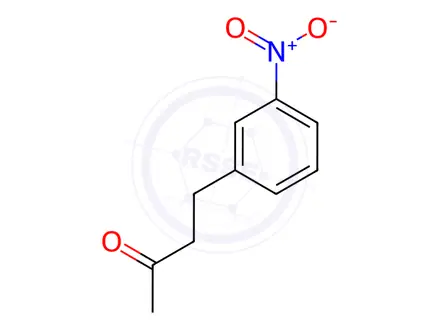 Chemical structure of 4-(3-Nitrophenyl)butan-2-one