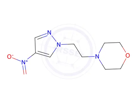 Chemical structure of 4-(2-(4-NItro-1h-pyrazol-1-yl)ethyl)morpholine