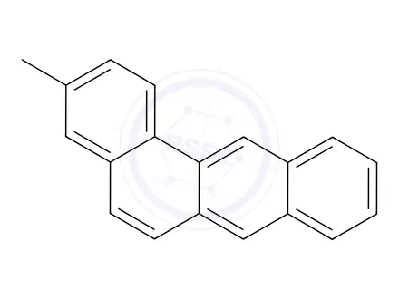 Chemical structure of 3-Methylbenz[a]anthracene