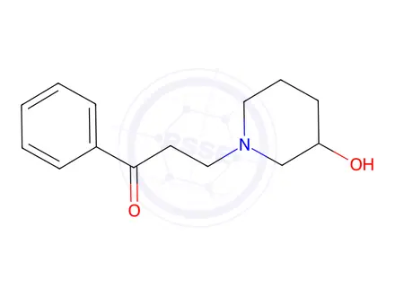 Chemical structure of 3-(3-Hydroxypiperidin-1-yl)-1-phenylpropan-1-one