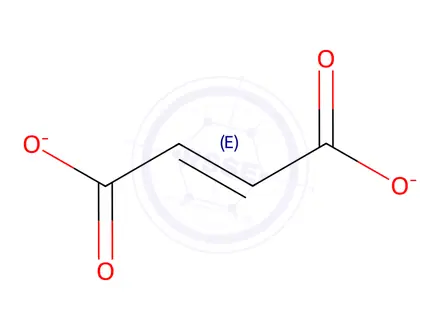 Chemical structure of Fumaric acid xpotassium salt
