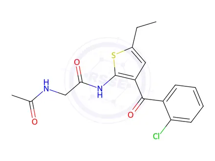 Chemical structure of Etizolam Impurity 30