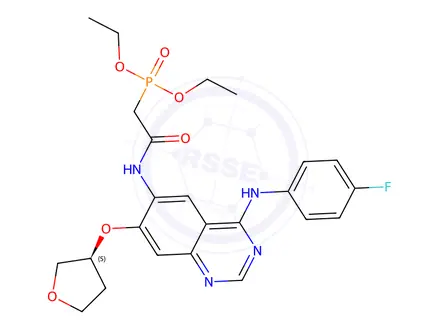 Chemical structure of Afatinib Impurity 33