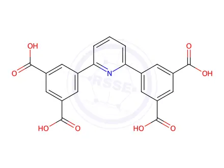 Chemical structure of 5,5'-(Pyridine-2,6-diyl)diisophthalic acid