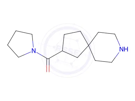 Chemical structure of Pyrrolidin-1-yl(8-azaspiro[4.5]decan-2-yl)methanone