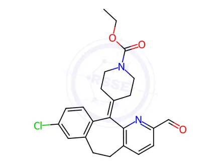 Chemical structure of 2-Formyl Loratadine