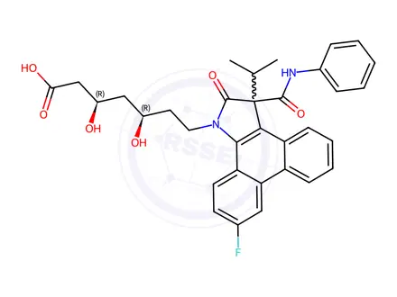Chemical structure of Atorvastatin Calcium Impurity 33 Monomer