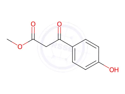 Chemical structure of 4-HYDROXYBENZOYLACETIC ACID METHYL ESTER
