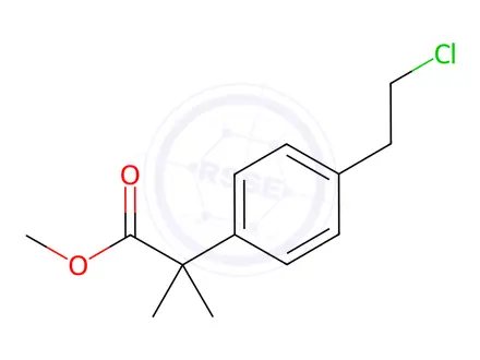 Chemical structure of Bilastine Impurity 163