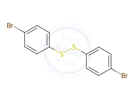 Chemical structure of 4-Bromophenyl disulfide