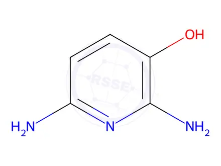 Chemical structure of 2,6-Diaminopyridin-3-ol
