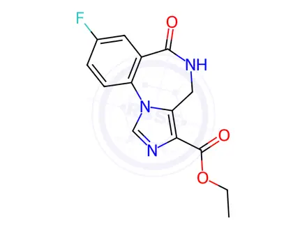 Chemical structure of Flumazenil Impurity 36