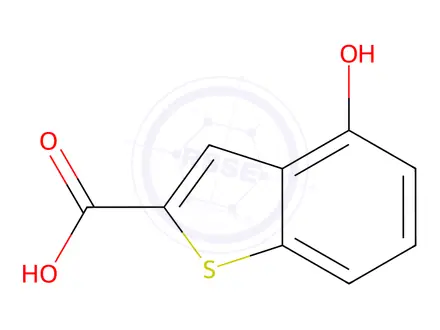 Chemical structure of 4-Hydroxybenzo[b]thiophene-2-carboxylic acid