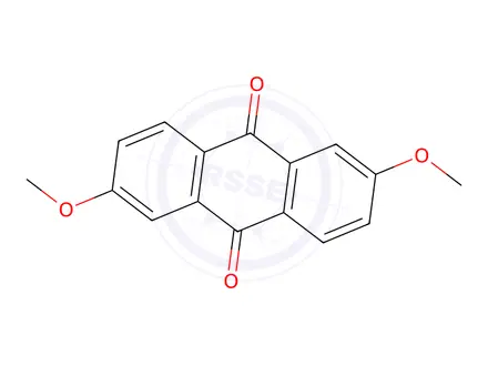 Chemical structure of 2,6-Dimethoxyanthracene-9,10-dione