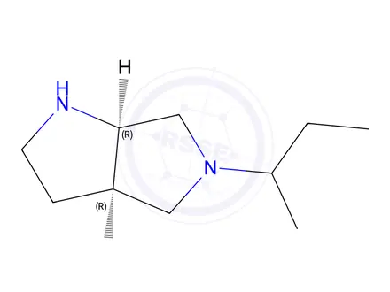 Chemical structure of cis-5-(sec-Butyl)octahydropyrrolo[3,4-b]pyrrole