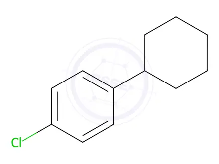 Chemical structure of 1-Chloro-4-cyclohexylbenzene