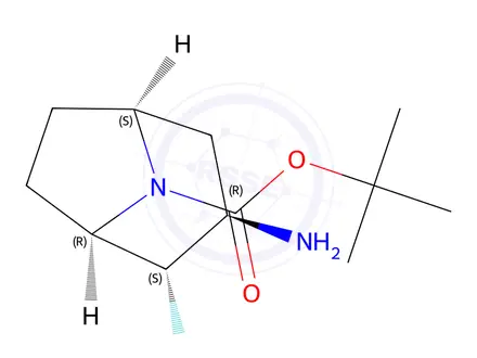 Chemical structure of rel-tert-Butyl (1R,2S,3R,5S)-3-amino-2-fluoro-8-azabicyclo[3.2.1]octane-8-carboxylate