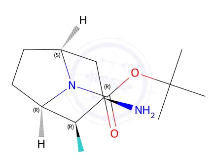 Chemical structure of rel-tert-Butyl (1R,2R,3R,5S)-3-amino-2-fluoro-8-azabicyclo[3.2.1]octane-8-carboxylate